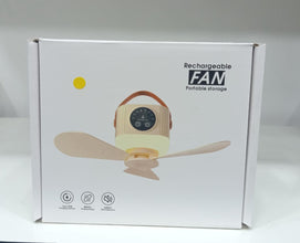USB Dormitory Camping Small Ceiling Fan Rechargeable
