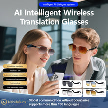 AI Smart Translation Glasses   نظارات الترجمة الذكية بتقنية الذكاء الاصطناعي
