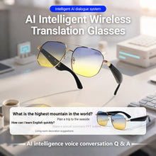 AI Smart Translation Glasses   نظارات الترجمة الذكية بتقنية الذكاء الاصطناعي