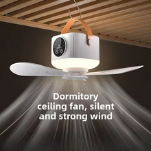 USB Dormitory Camping Small Ceiling Fan Rechargeable